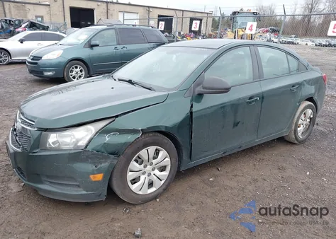 2014 Chevrolet Cruze Ls Auto из США, поврежденный, VIN 1G1PA5SG7E7136166